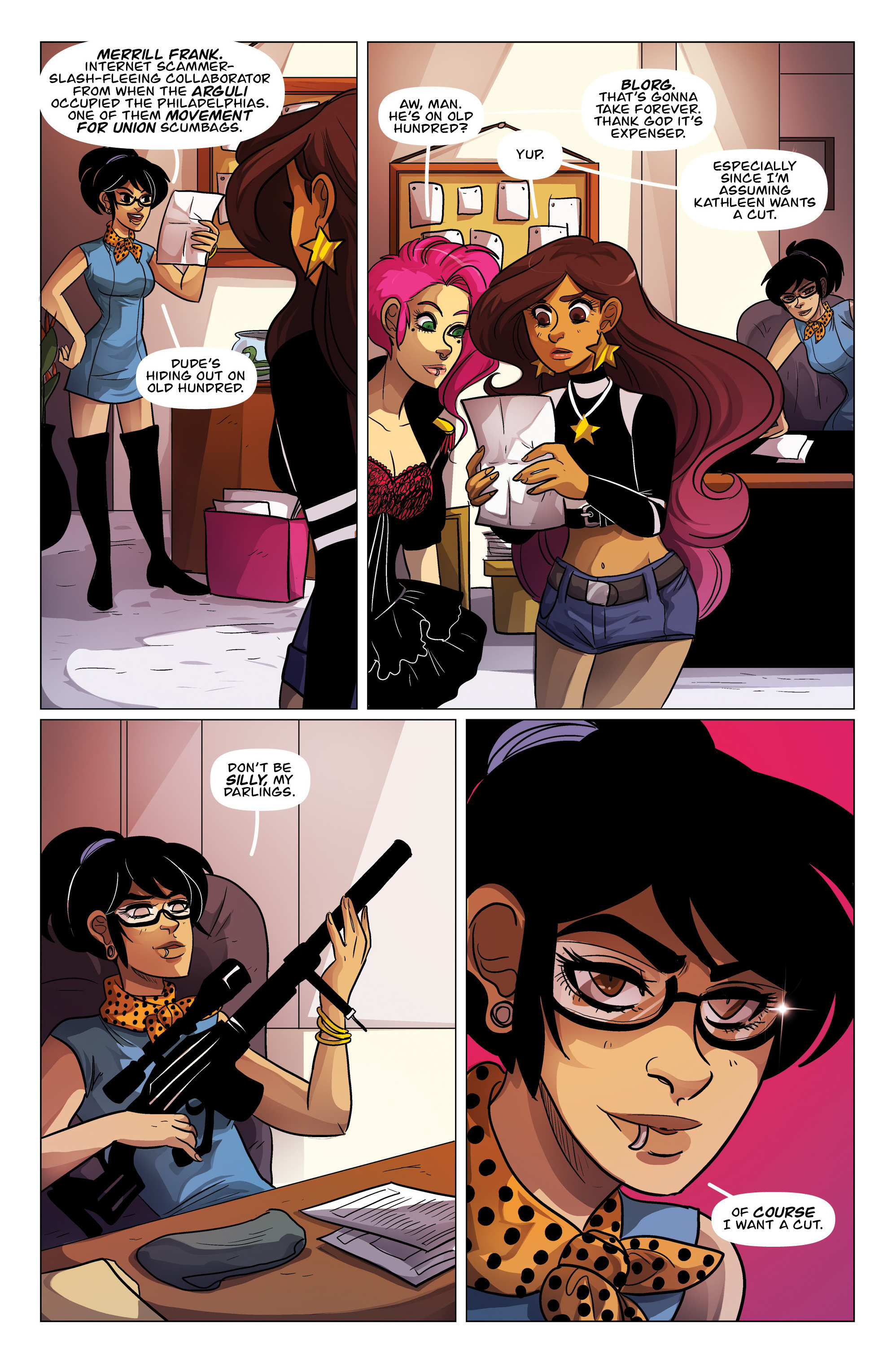 Read online Kim & Kim comic -  Issue #4 - 9