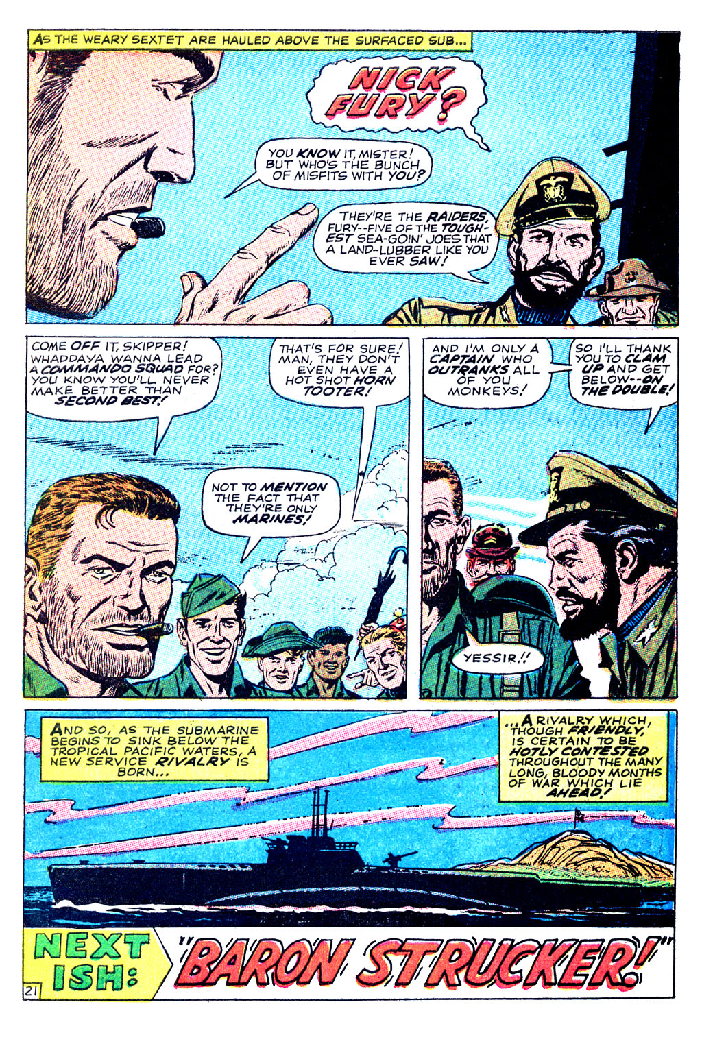 Captain Savage and his Leatherneck Raiders Issue #1 #1 - English 31