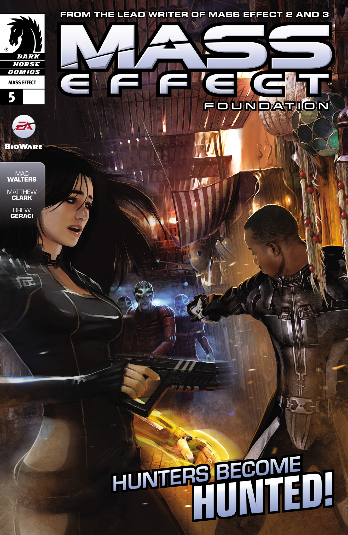 Read online Mass Effect: Foundation comic -  Issue #5 - 1