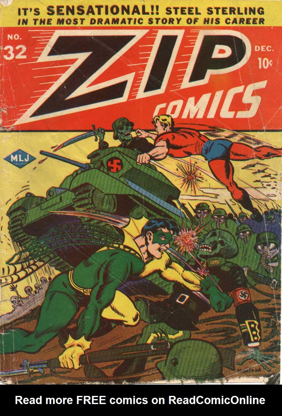 Read online Zip Comics comic -  Issue #32 - 1