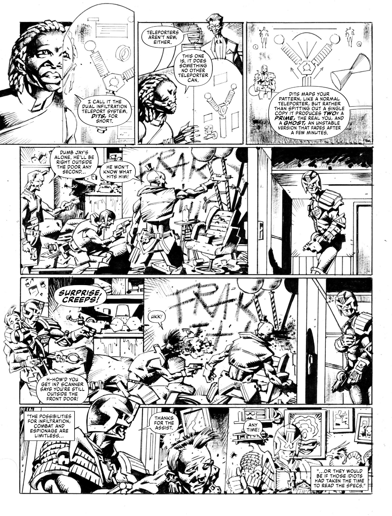 Read online Judge Dredd Megazine (Vol. 5) comic -  Issue #438 - 19