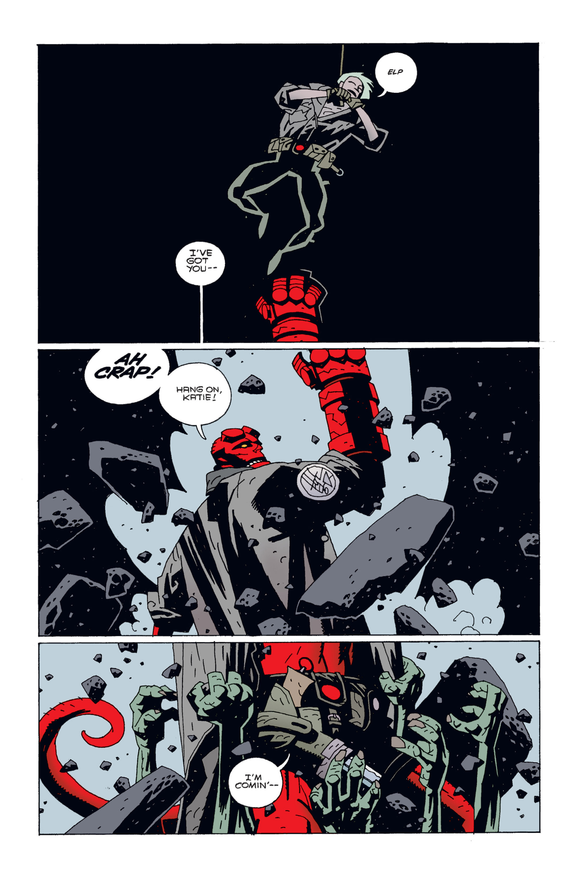 Read online Hellboy comic -  Issue #3 - 143