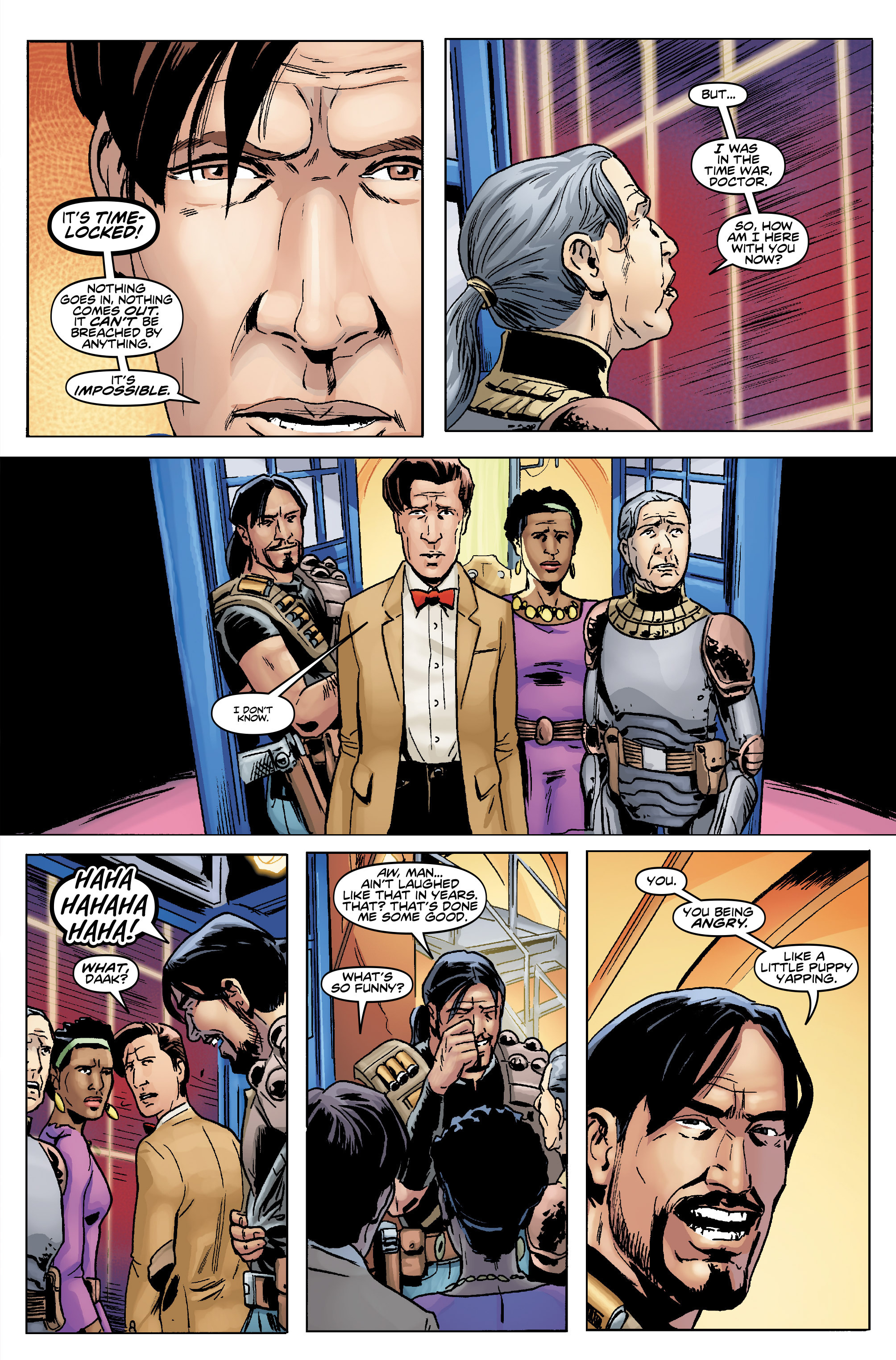 Read online Doctor Who: The Eleventh Doctor Year Two comic -  Issue #4 - 10