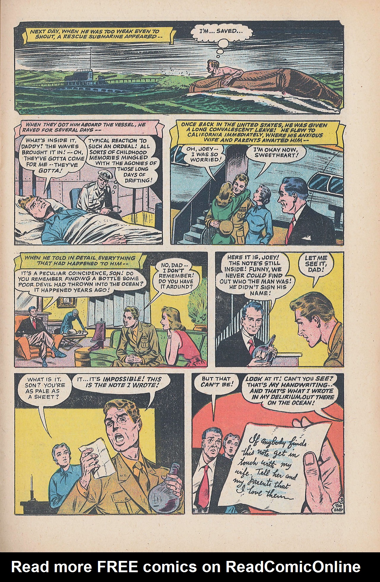 Read online Adventures Into The Unknown comic -  Issue #71 - 21