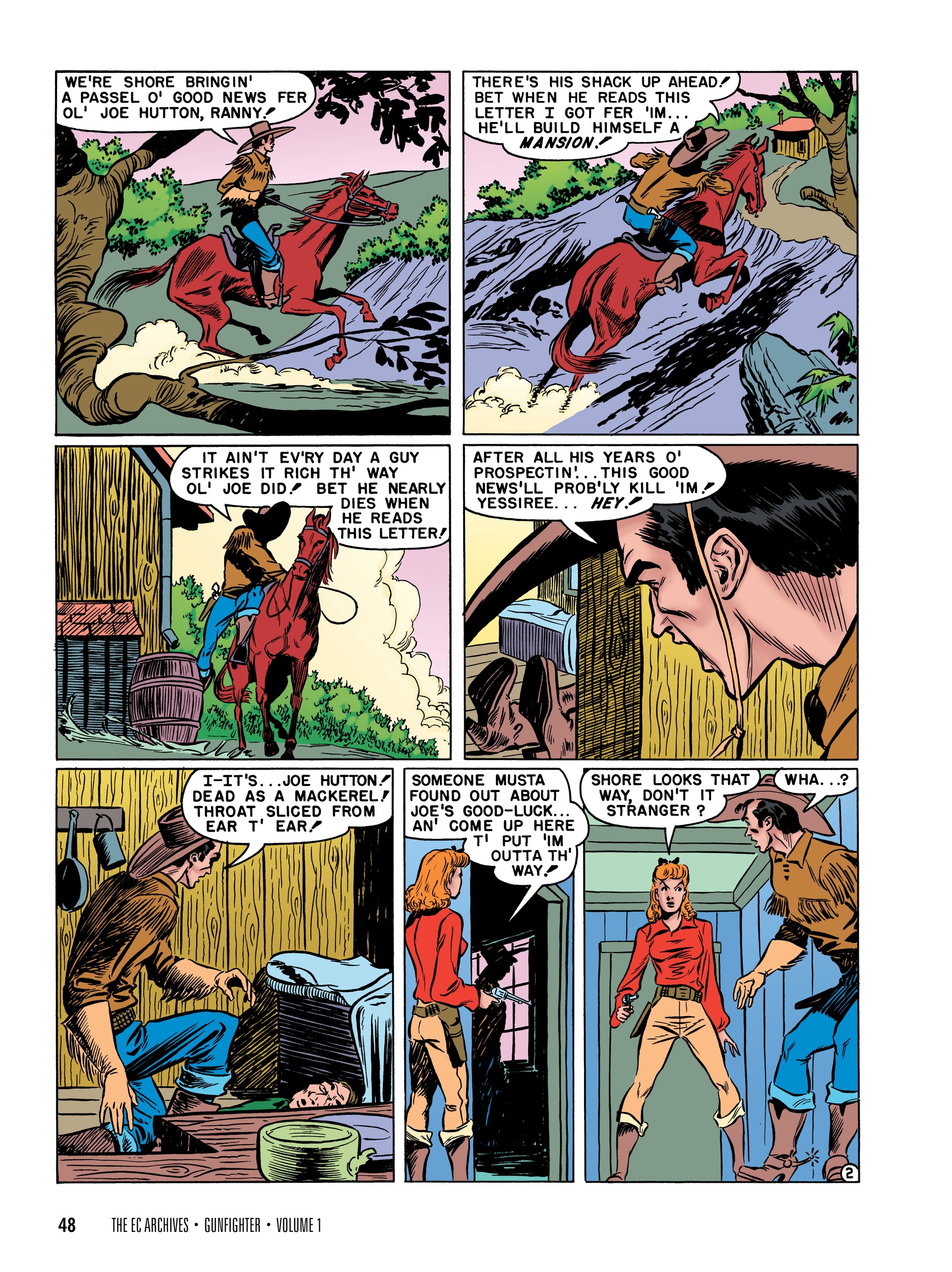 Read online The EC Archives: Gunfighter comic -  Issue # TPB (Part 1) - 51