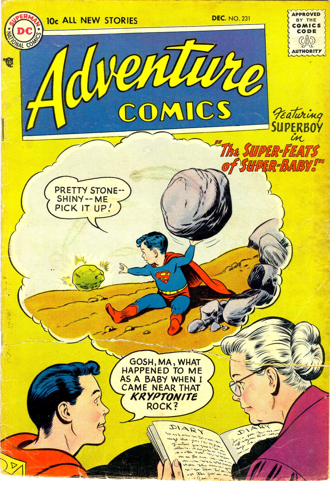 Adventure Comics (1938) issue 231 - Page 2