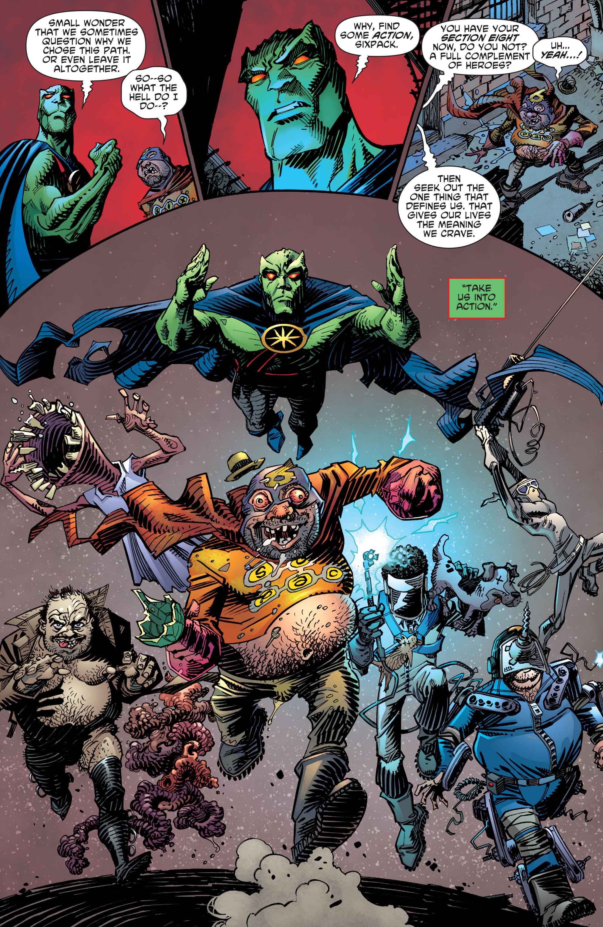 Read online All-Star Section Eight comic -  Issue #3 - 14