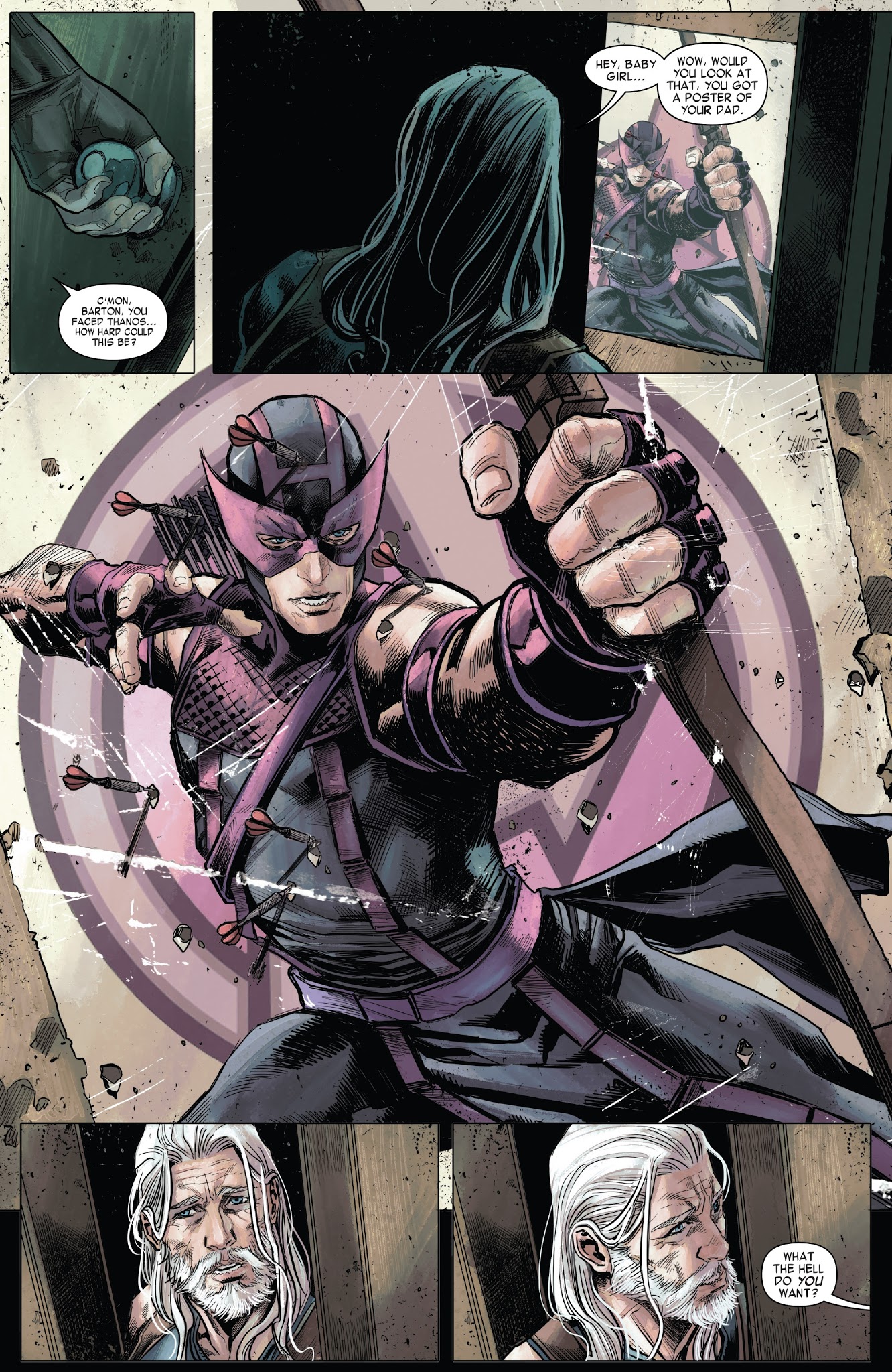 Read online Old Man Hawkeye comic -  Issue #1 - 15