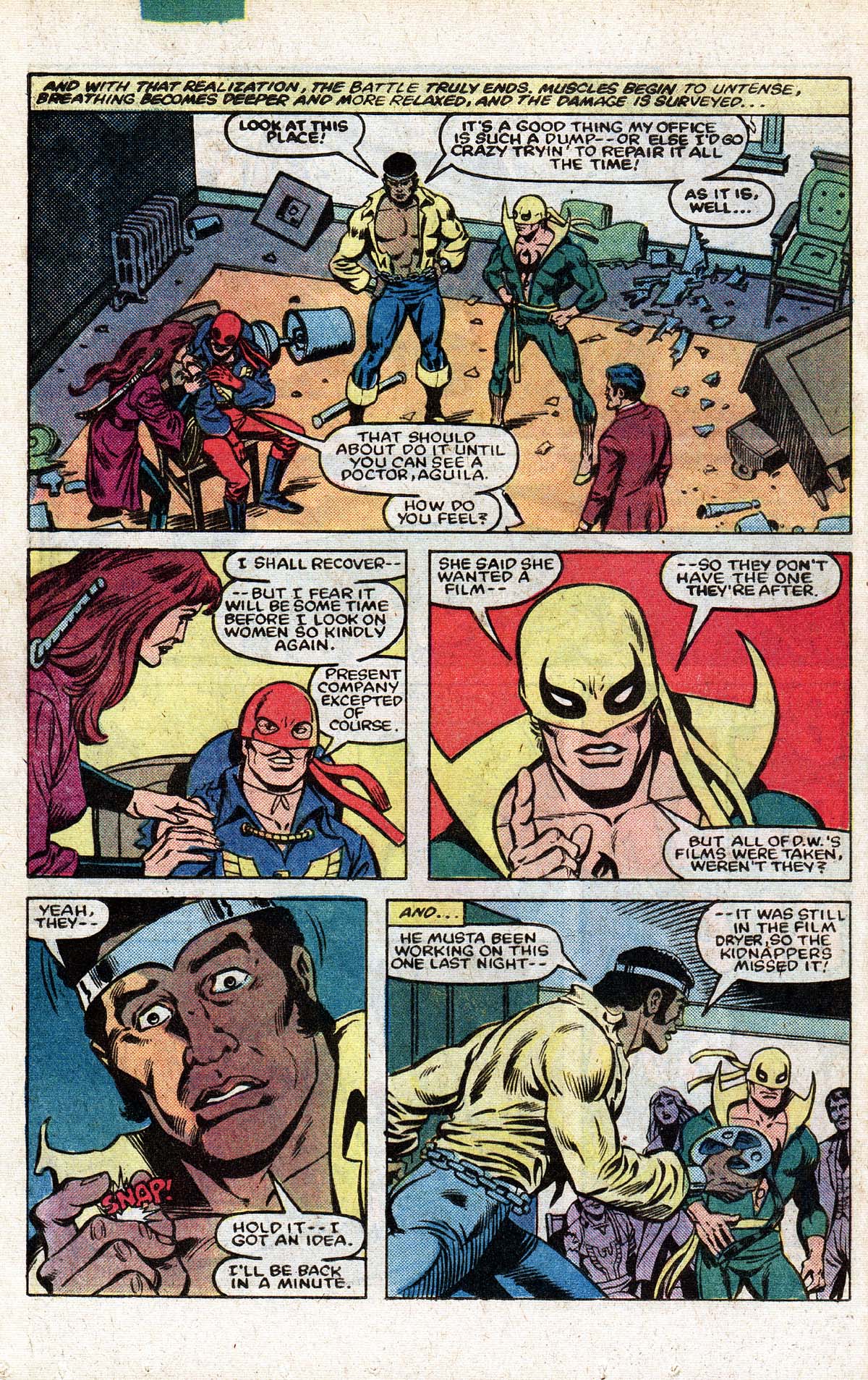 Read online Power Man and Iron Fist (1978) comic -  Issue #99 - 21