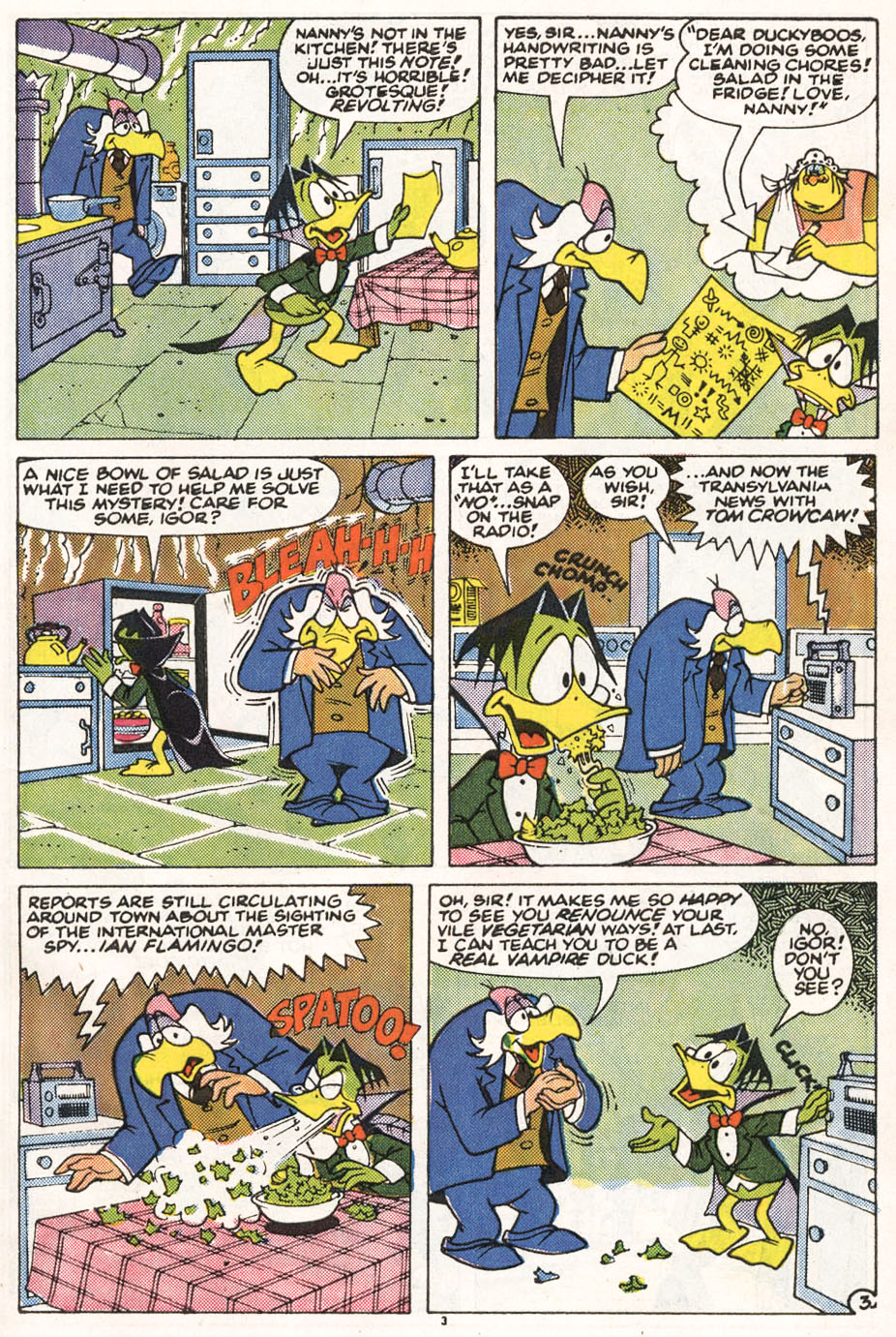 Read online Count Duckula comic -  Issue #2 - 5