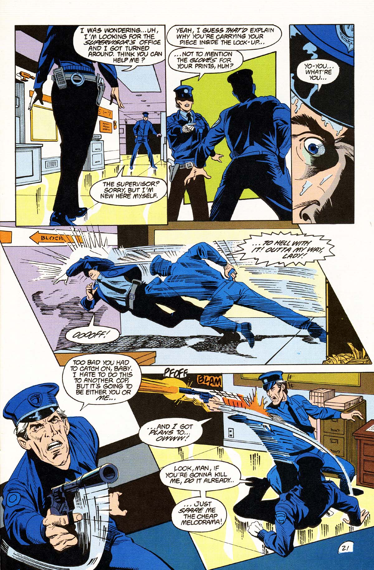 Read online Vigilante (1983) comic -  Issue #46 - 23