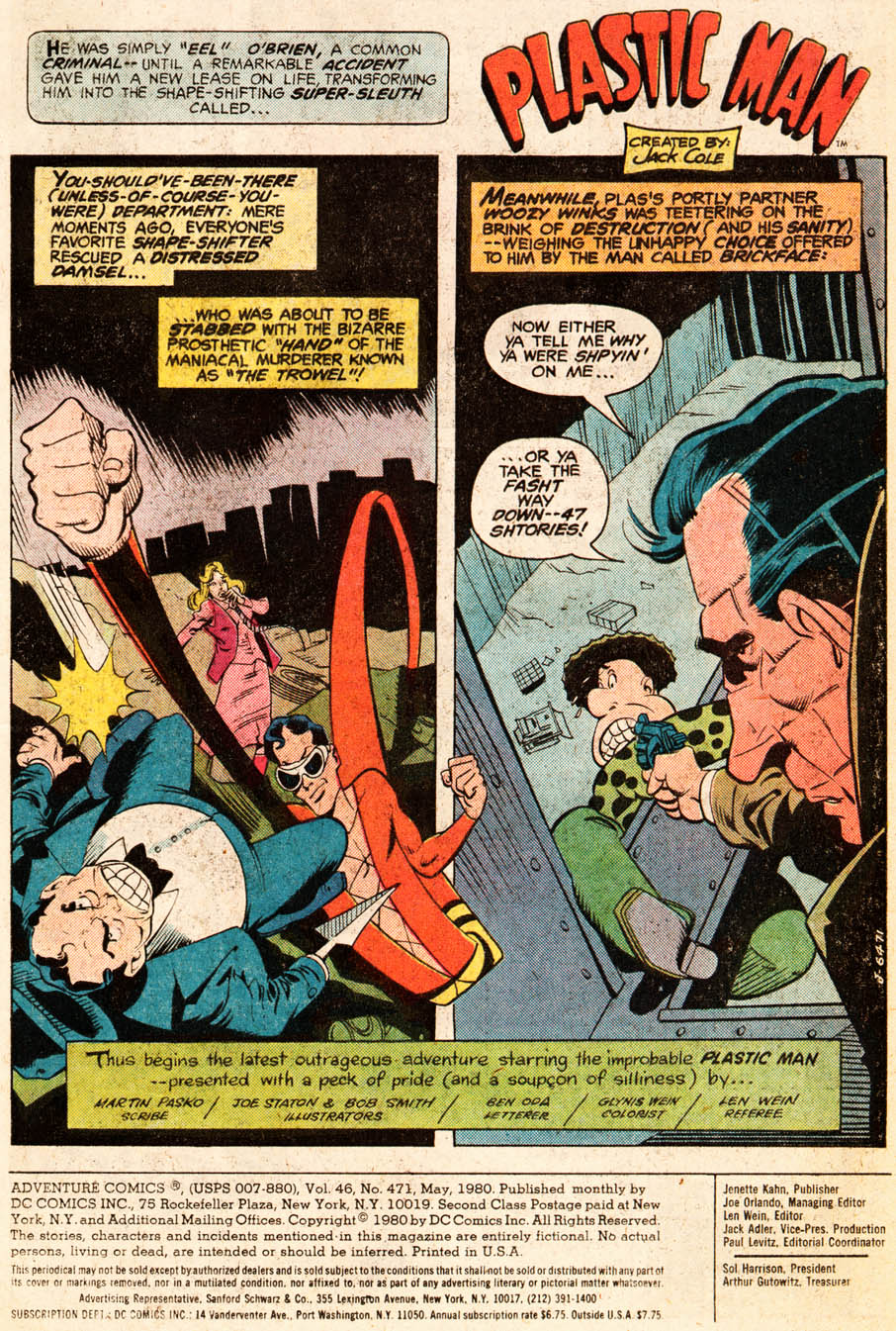 Read online Adventure Comics (1938) comic -  Issue #471 - 2