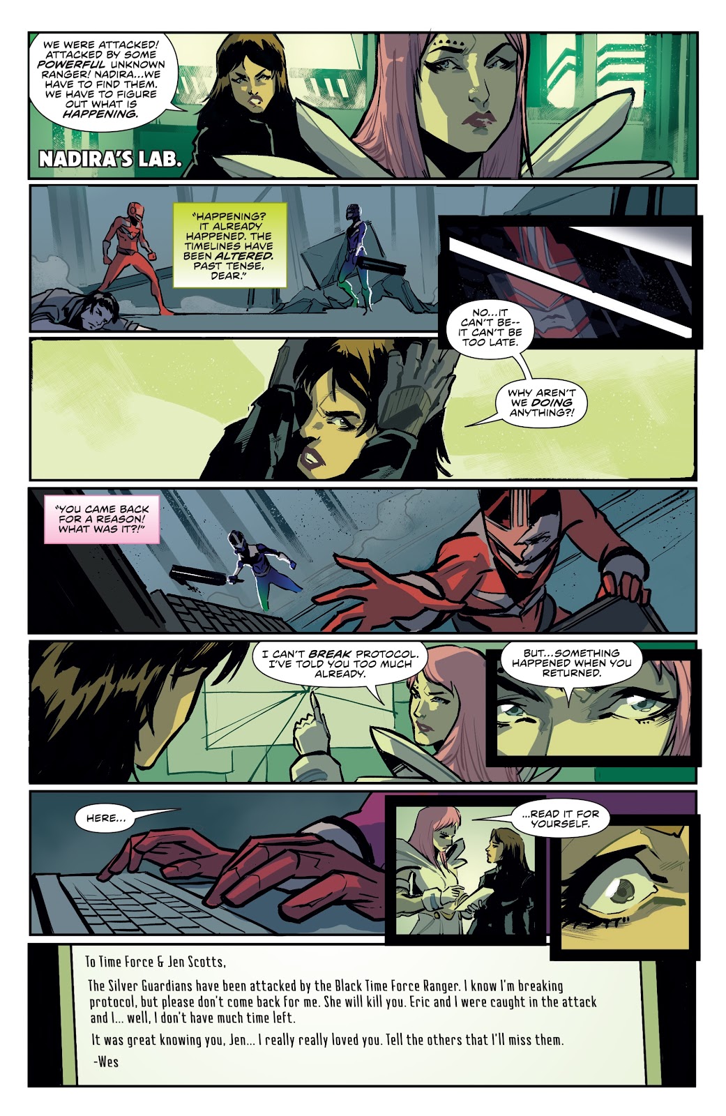 Power Rangers: Sins of the Future issue TPB - Page 39