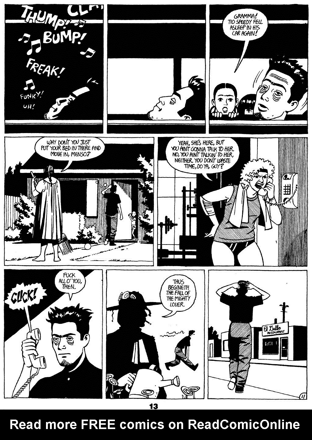 Read online Love and Rockets (1982) comic -  Issue #22 - 15