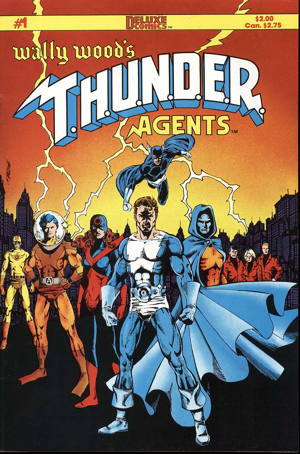 Read online Wally Wood's T.H.U.N.D.E.R. Agents comic -  Issue #1 - 1
