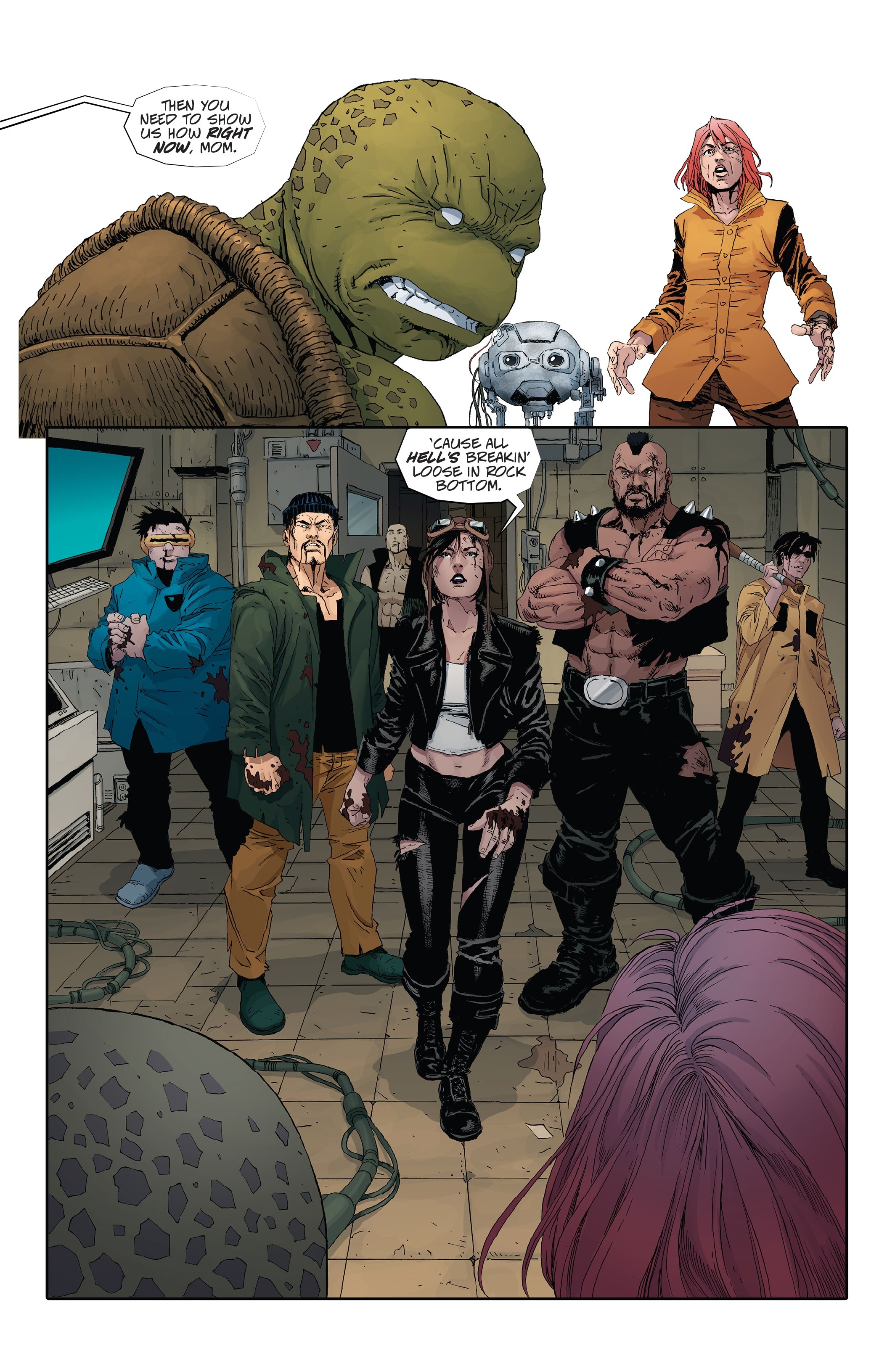 Read online Teenage Mutant Ninja Turtles: The Last Ronin comic -  Issue #3 - 35