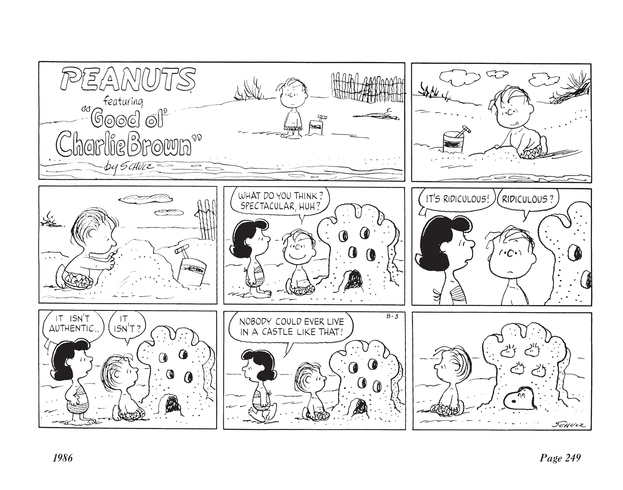 Read online The Complete Peanuts comic -  Issue # TPB 18 - 261