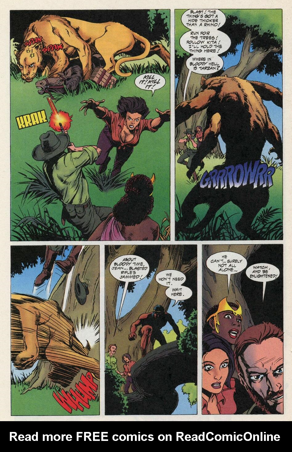 Read online Tarzan (1996) comic -  Issue #1 - 18