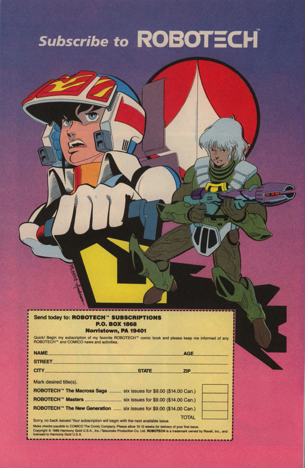 Read online Robotech The New Generation comic -  Issue #10 - 14