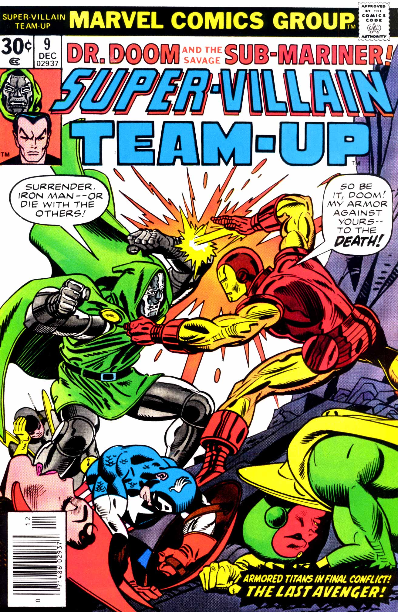 Read online Super-Villain Team-Up comic -  Issue #9 - 1