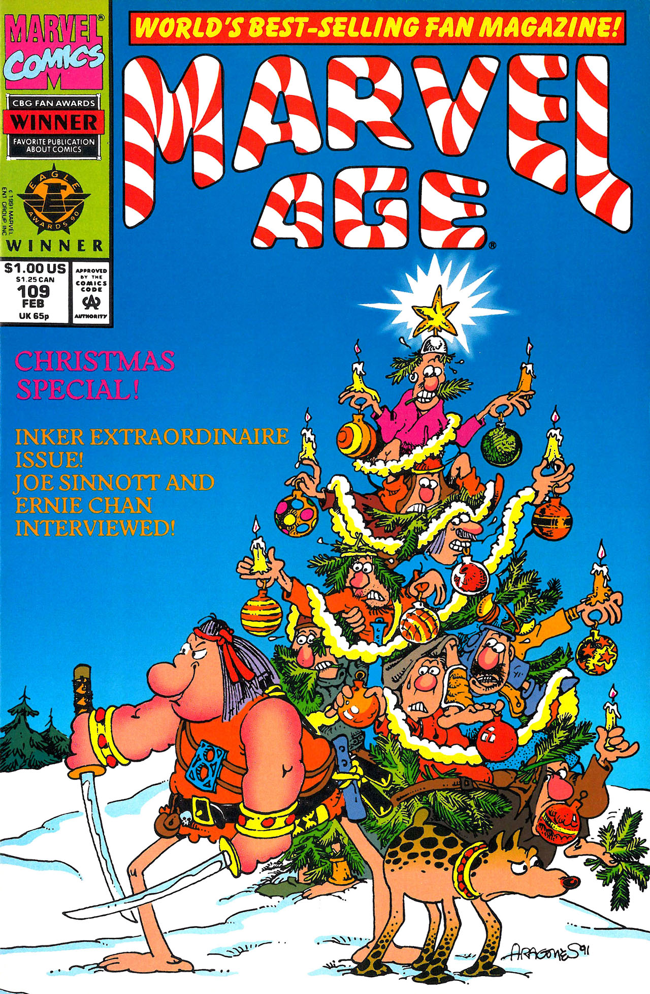 Read online Marvel Age comic -  Issue #109 - 1