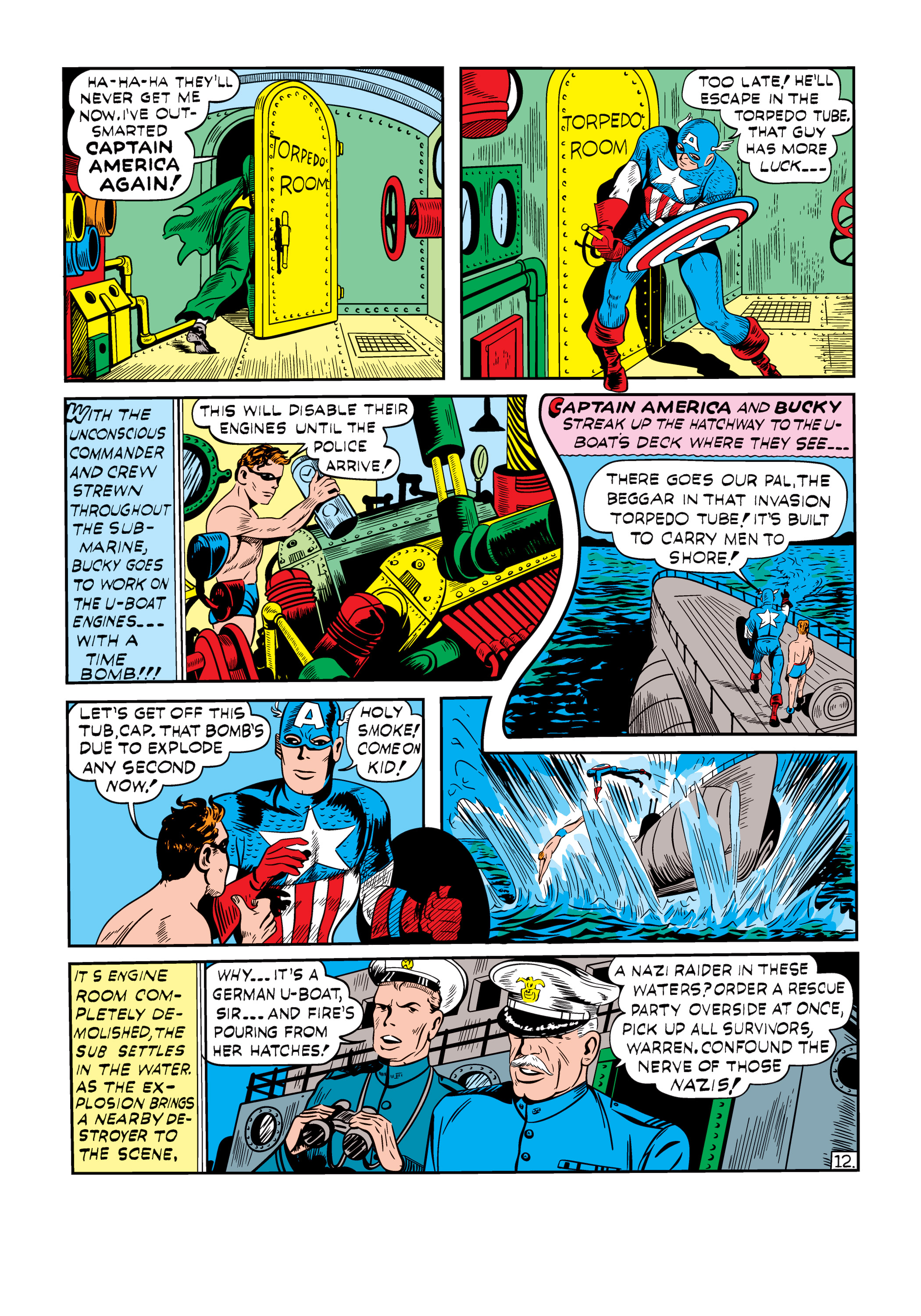 Read online Marvel Masterworks: Golden Age Captain America comic -  Issue # TPB 1 (Part 3) - 22