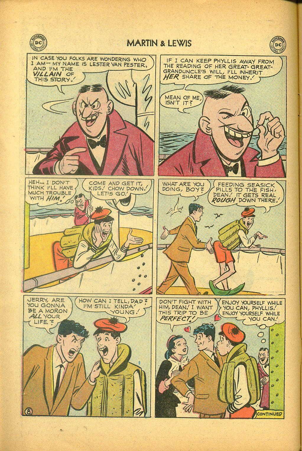 Read online The Adventures of Dean Martin and Jerry Lewis comic -  Issue #27 - 10