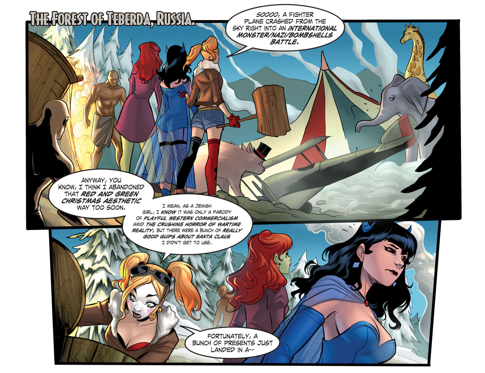 Read online DC Comics: Bombshells comic -  Issue #82 - 3