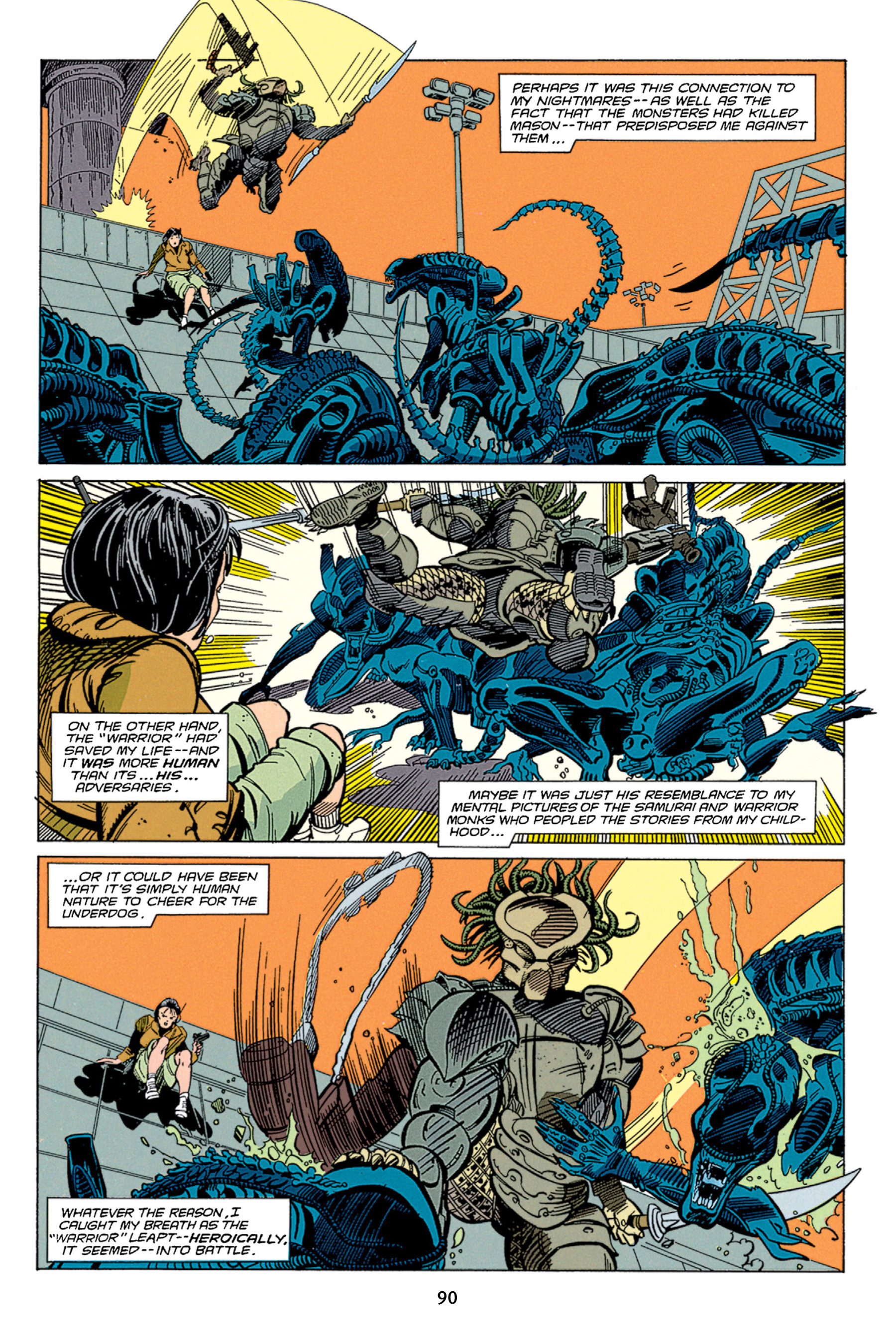 Read online Aliens vs. Predator Omnibus comic -  Issue # _TPB 1 Part 1 - 90
