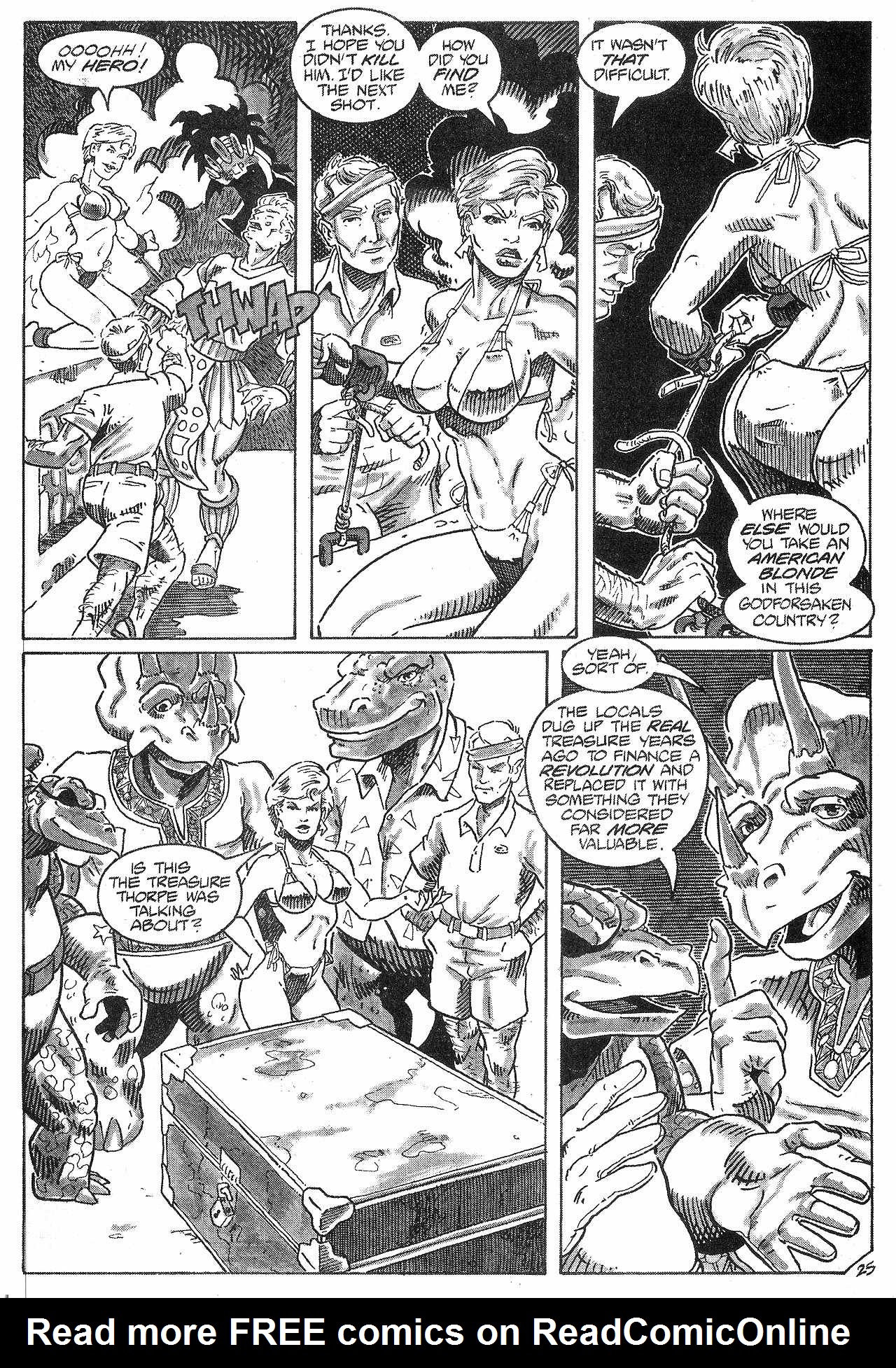 Read online Dinosaurs For Hire (1988) comic -  Issue #7 - 26