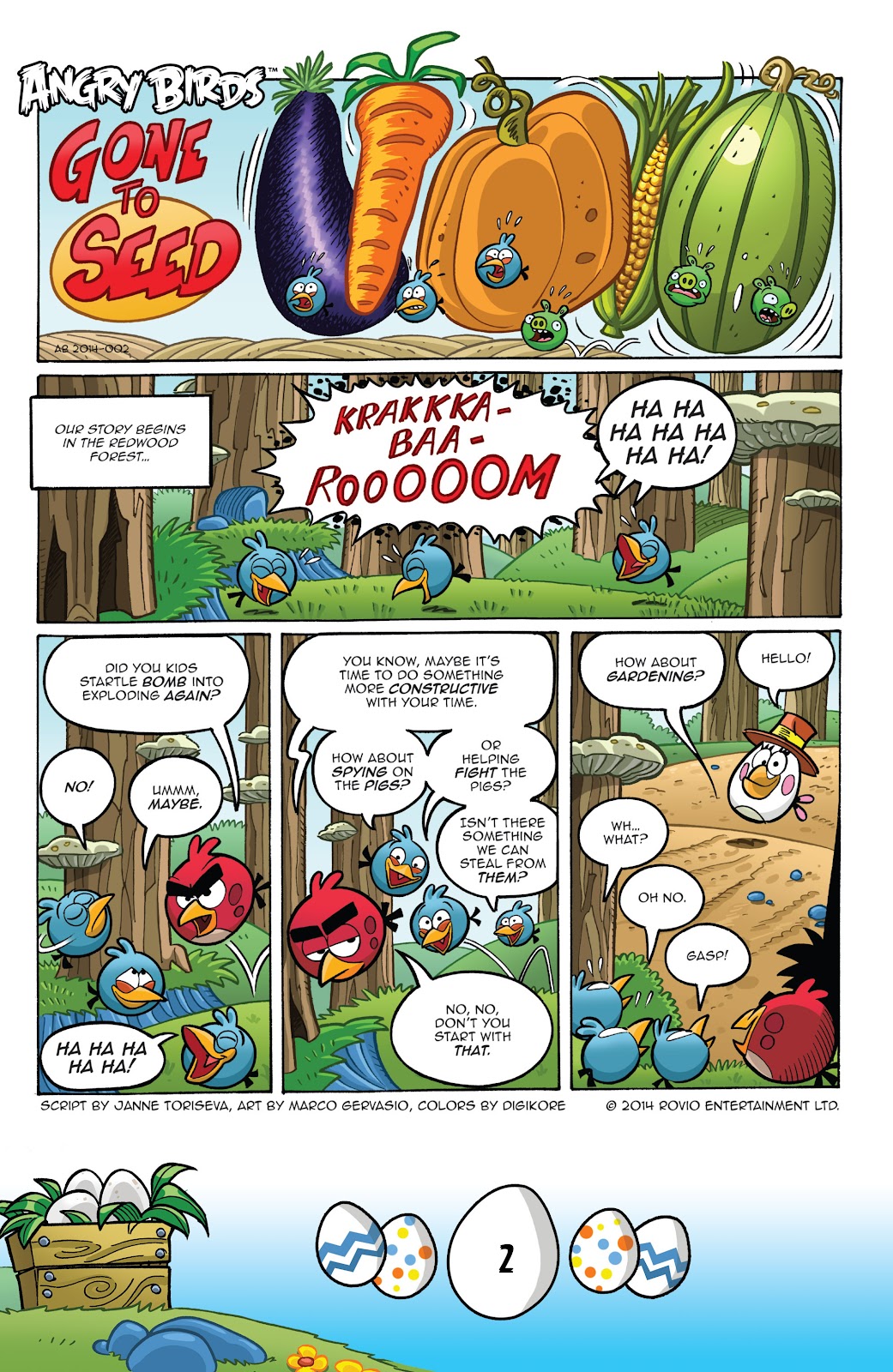 Angry Birds Comics (2016) issue 4 - Page 4