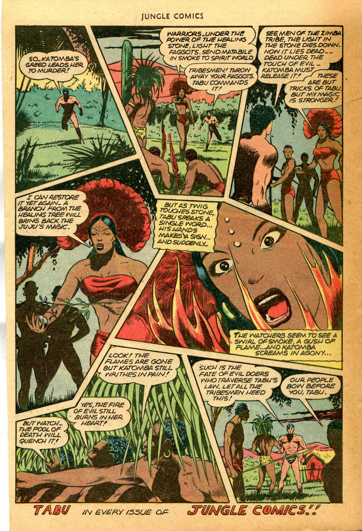 Read online Jungle Comics comic -  Issue #74 - 43
