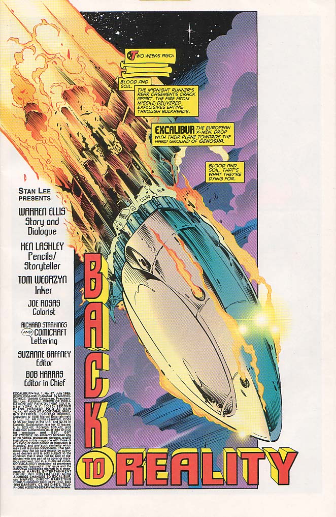 Read online Excalibur (1988) comic -  Issue #87 - 2