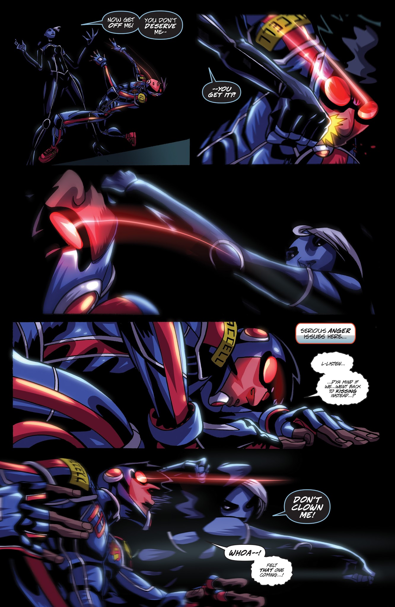 Read online Accell comic -  Issue #6 - 4