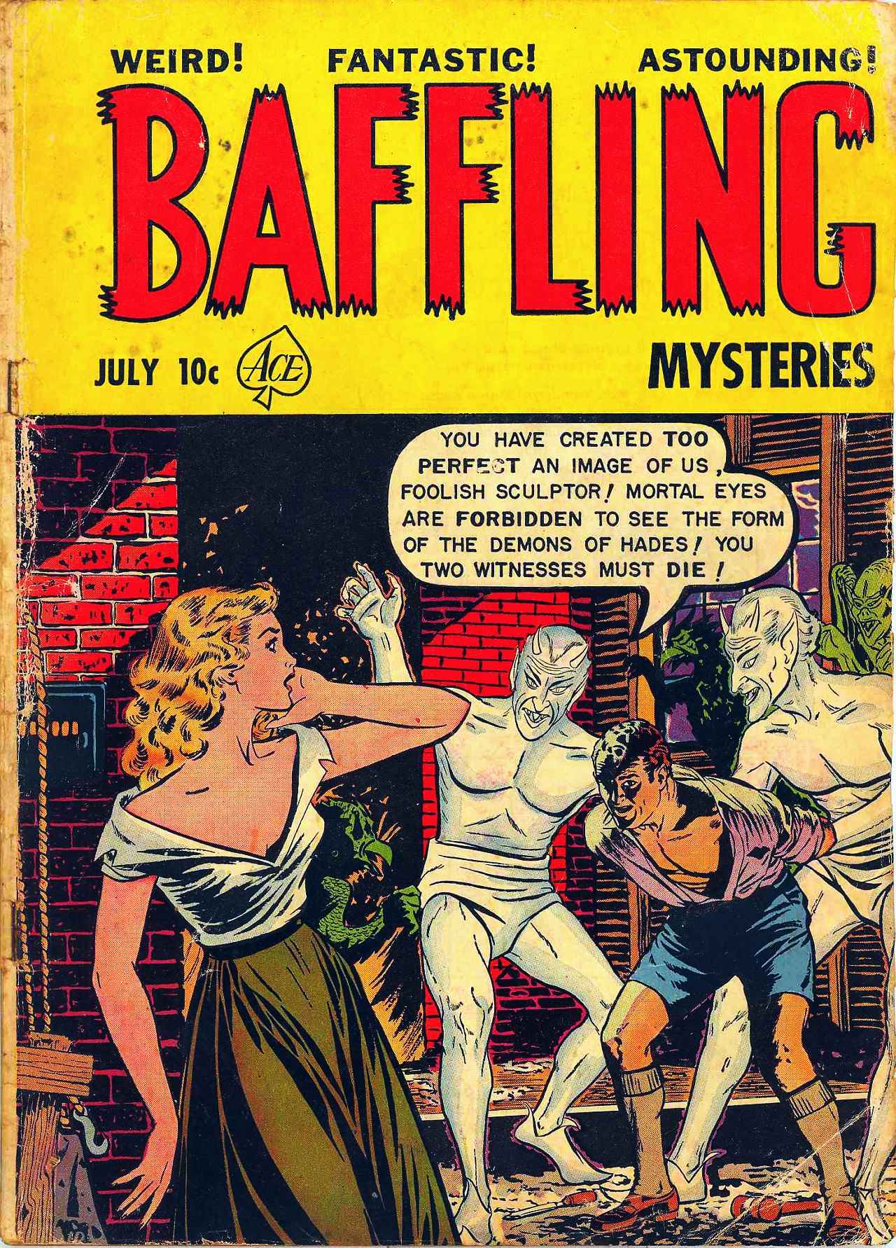 Read online Baffling Mysteries comic -  Issue #9 - 1