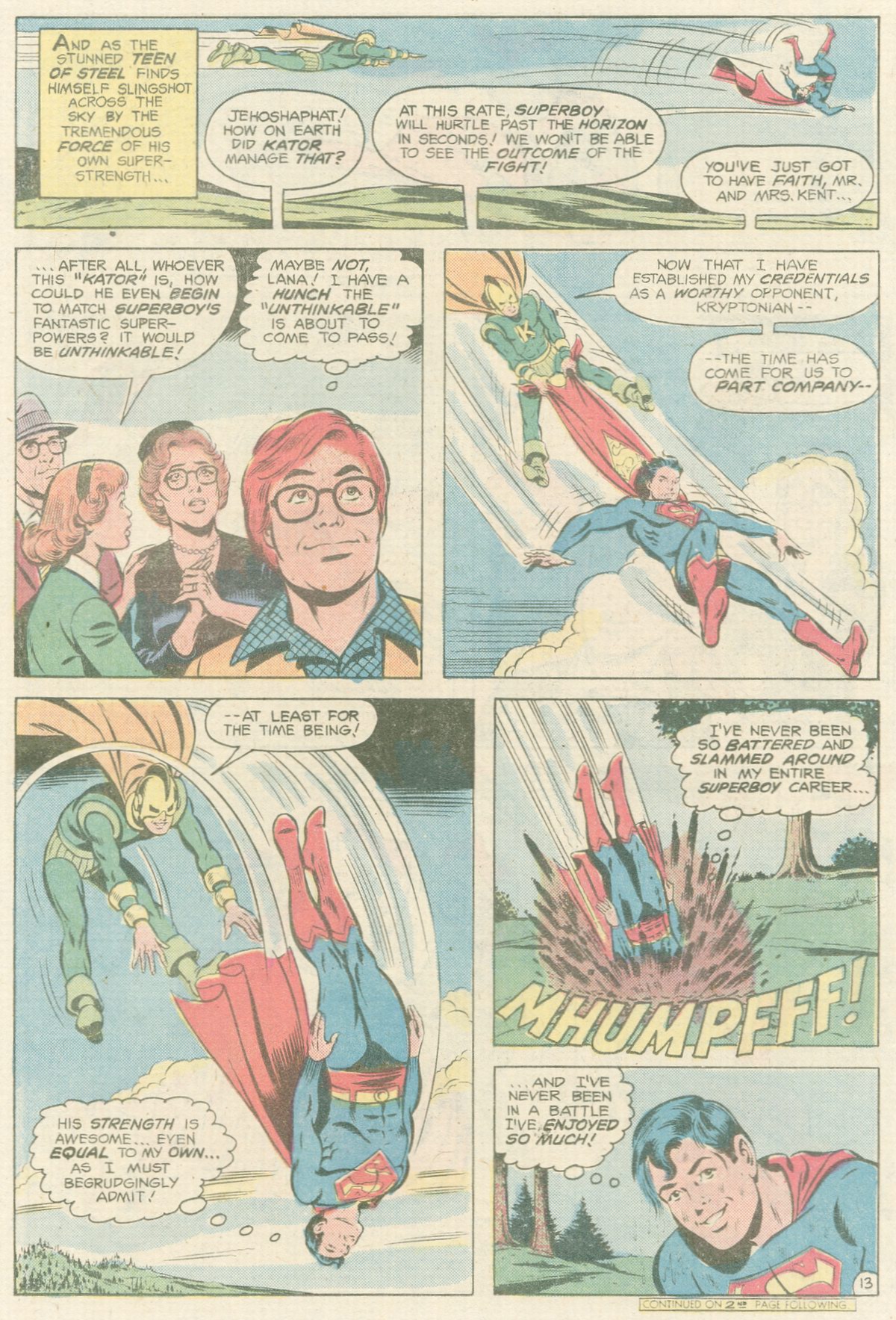 The New Adventures of Superboy 17 Page 13