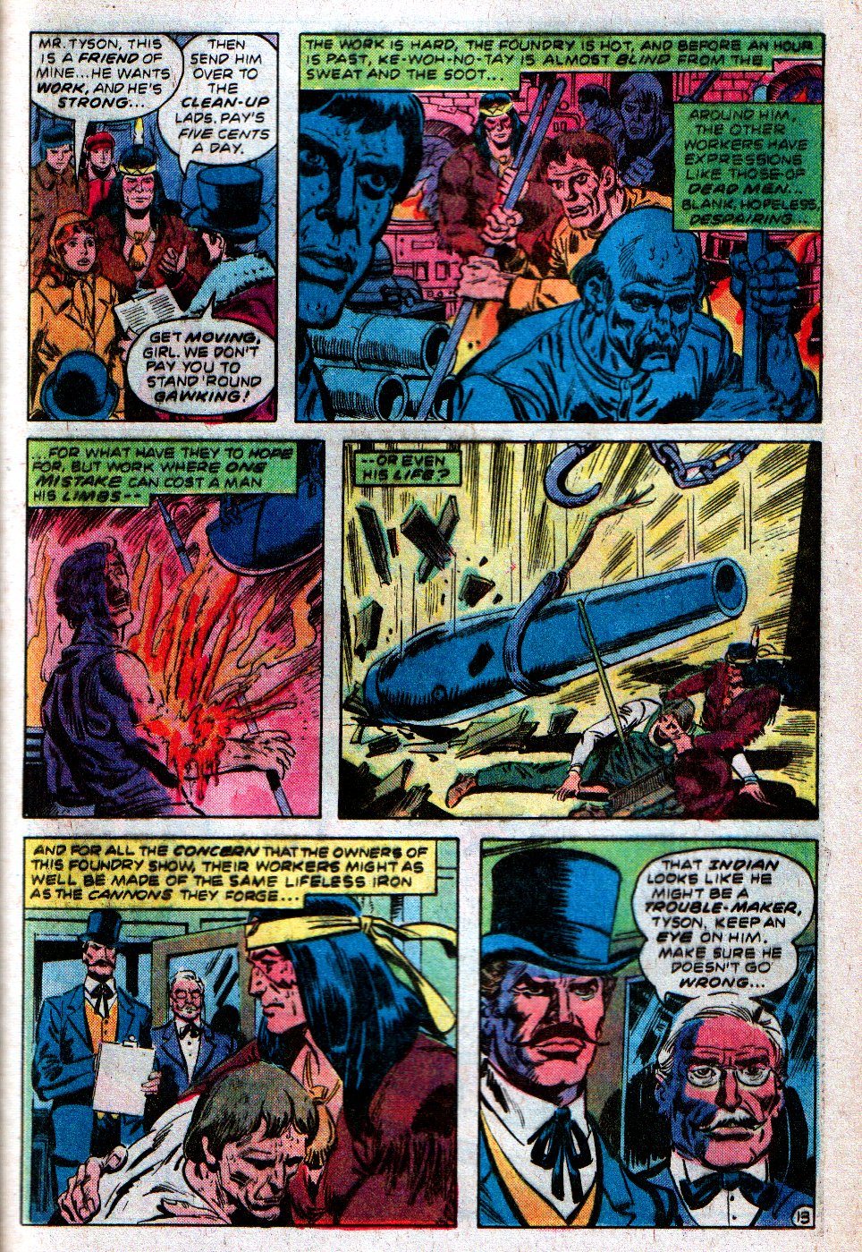 Read online Weird Western Tales (1972) comic -  Issue #66 - 17