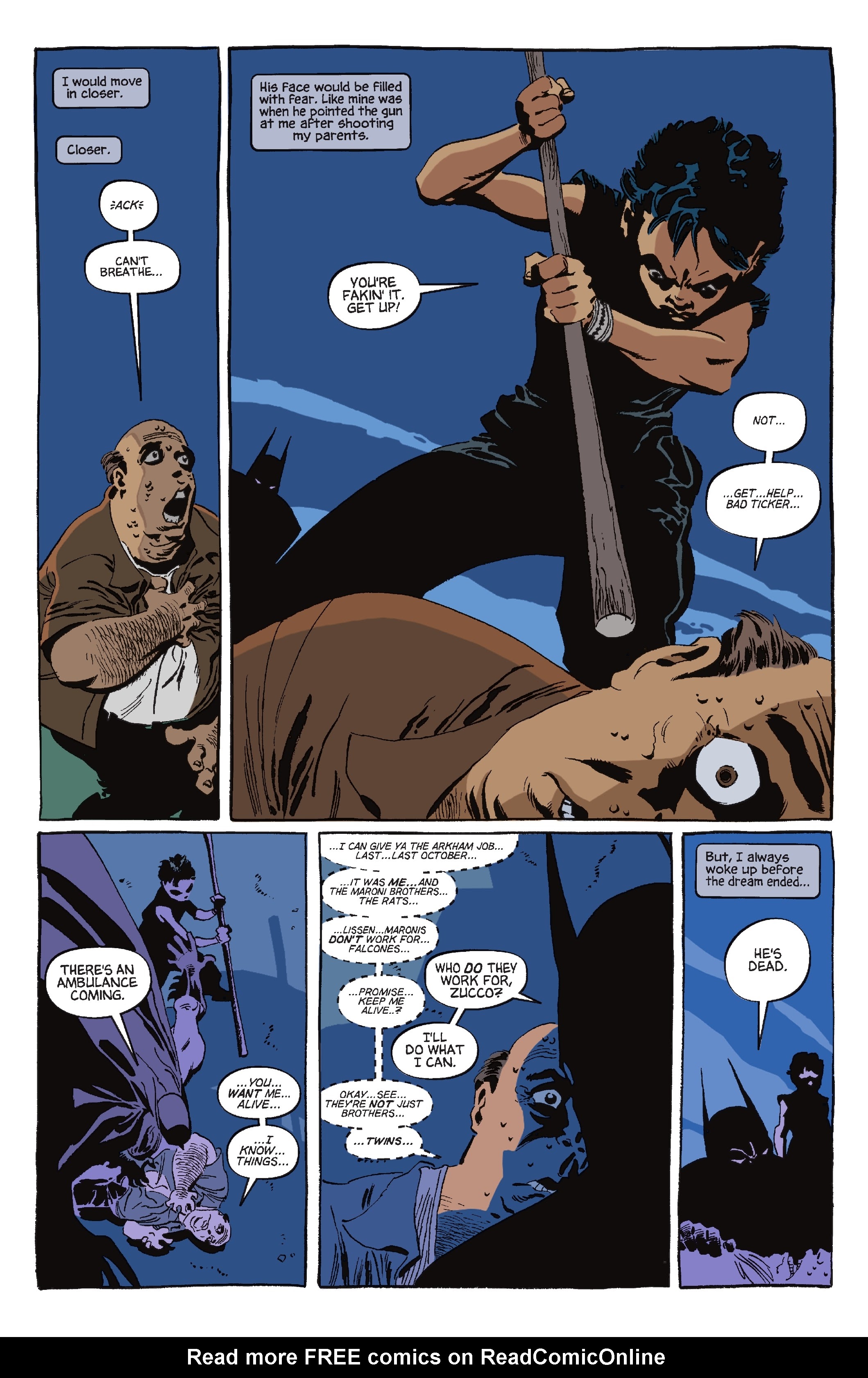 Read online Batman: Dark Victory (1999) comic -  Issue # _Batman - The Long Halloween Deluxe Edition The Sequel Dark Victory (Part 3) - 85