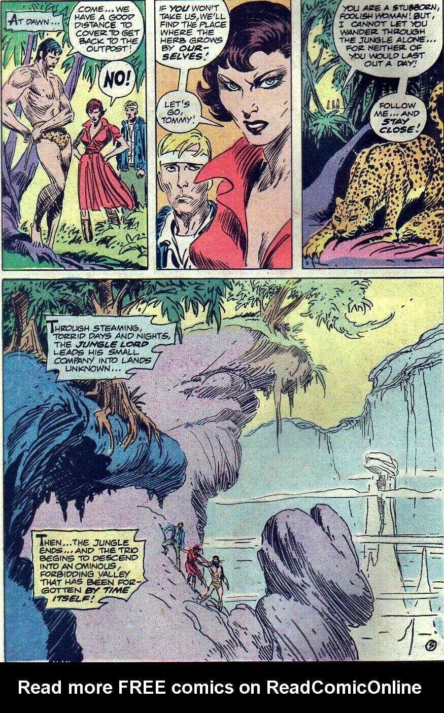 Read online Tarzan (1972) comic -  Issue #235 - 8