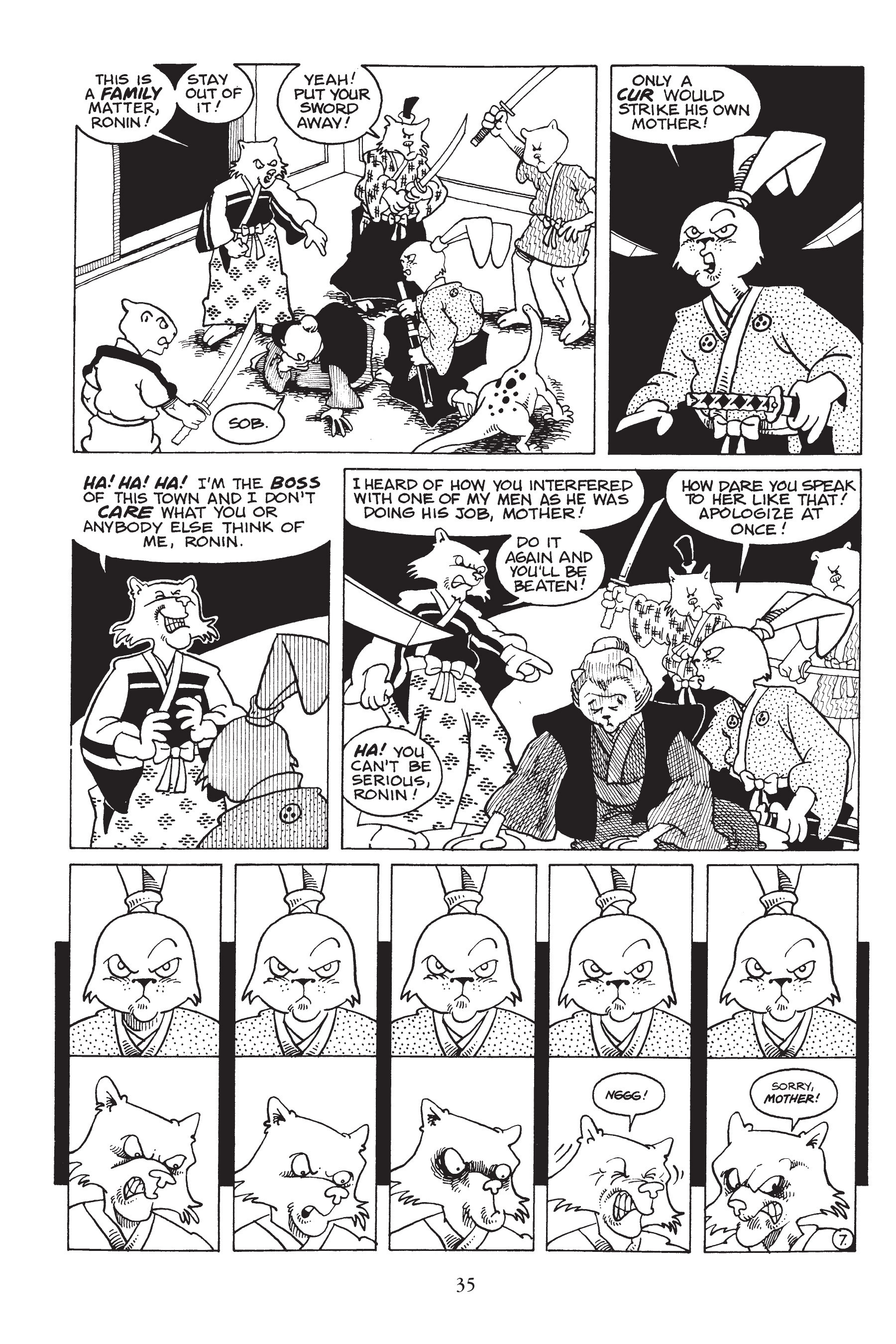 Read online Usagi Yojimbo (1987) comic -  Issue # _TPB 3 - 36