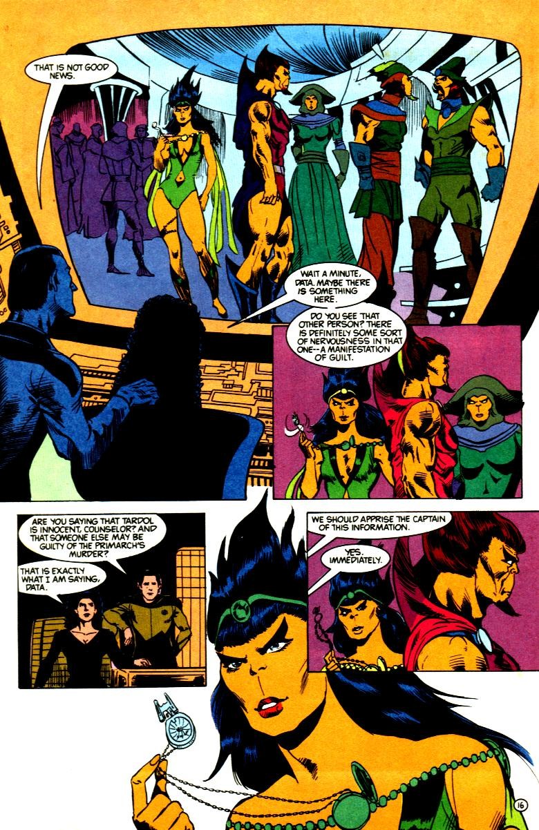 Read online Star Trek: The Next Generation (1989) comic -  Issue #2 - 17