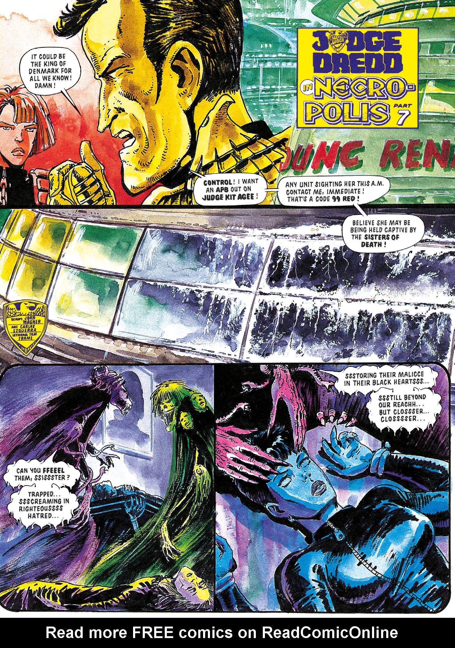 Read online Essential Judge Dredd: Necropolis comic -  Issue # TPB (Part 1) - 84
