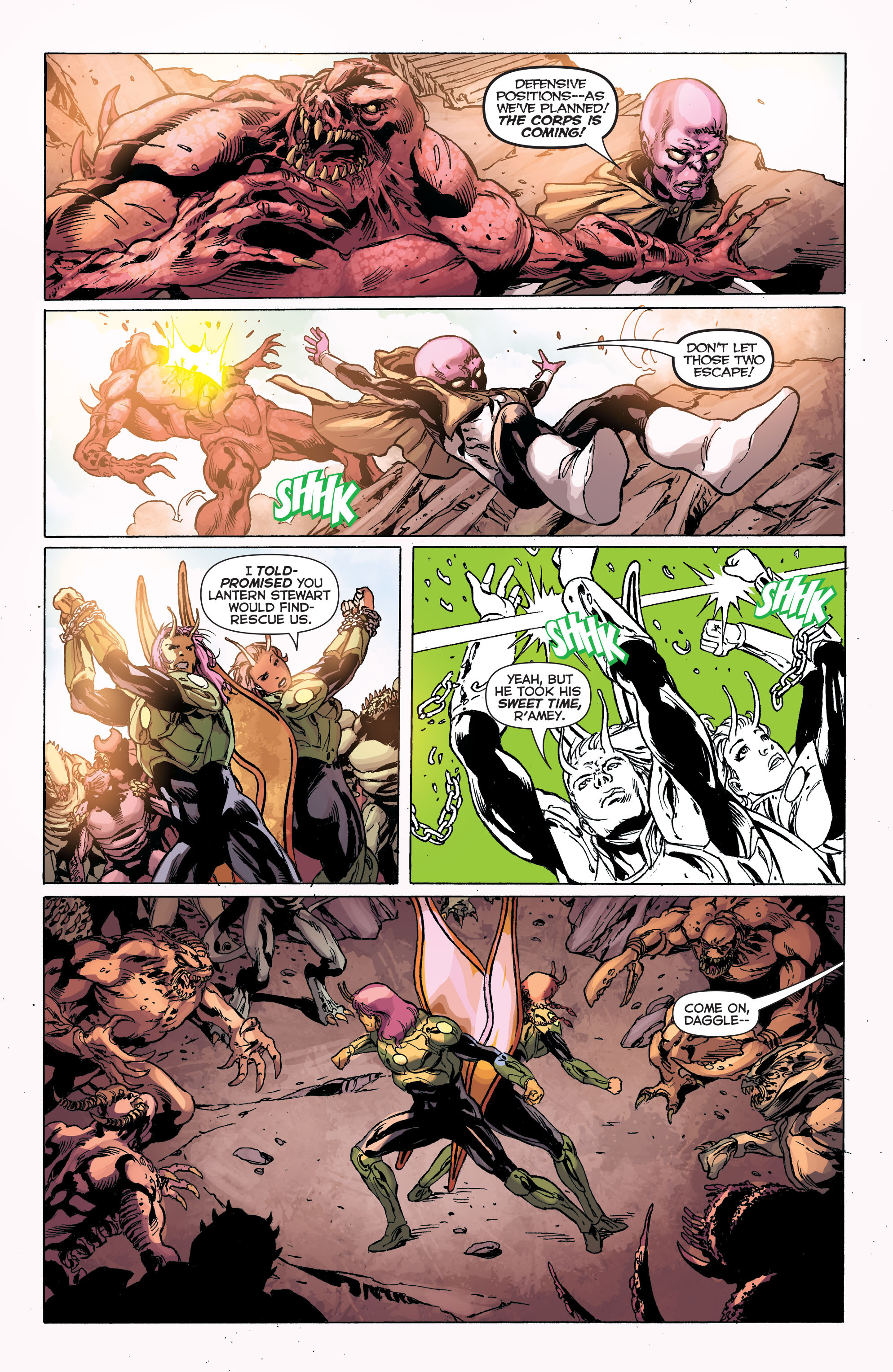 Read online Green Lantern Corps: Futures End comic -  Issue # Full - 10