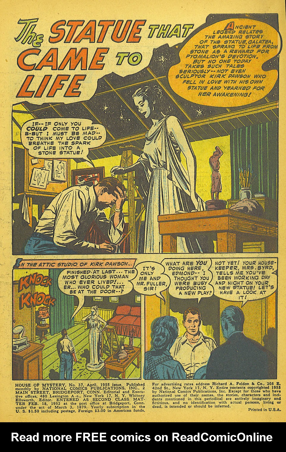 Read online House of Mystery (1951) comic -  Issue #37 - 3
