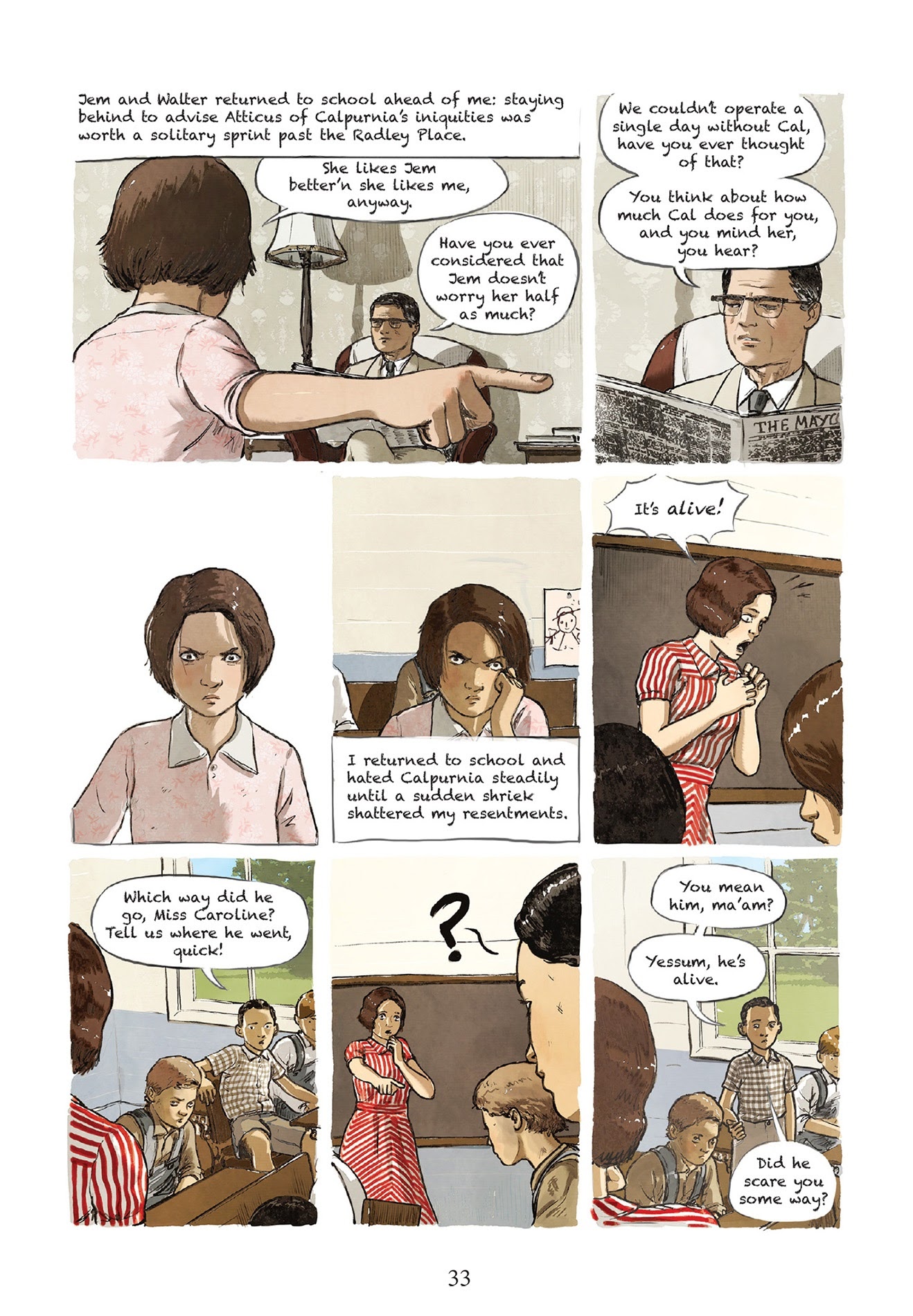 Read online To Kill a Mockingbird: A Graphic Novel comic -  Issue # TPB (Part 1) - 41