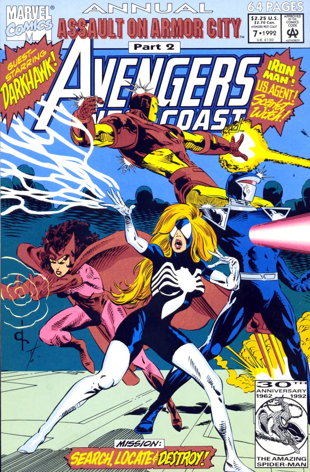 Avengers West Coast (1989) issue Annual_7 - Page 1