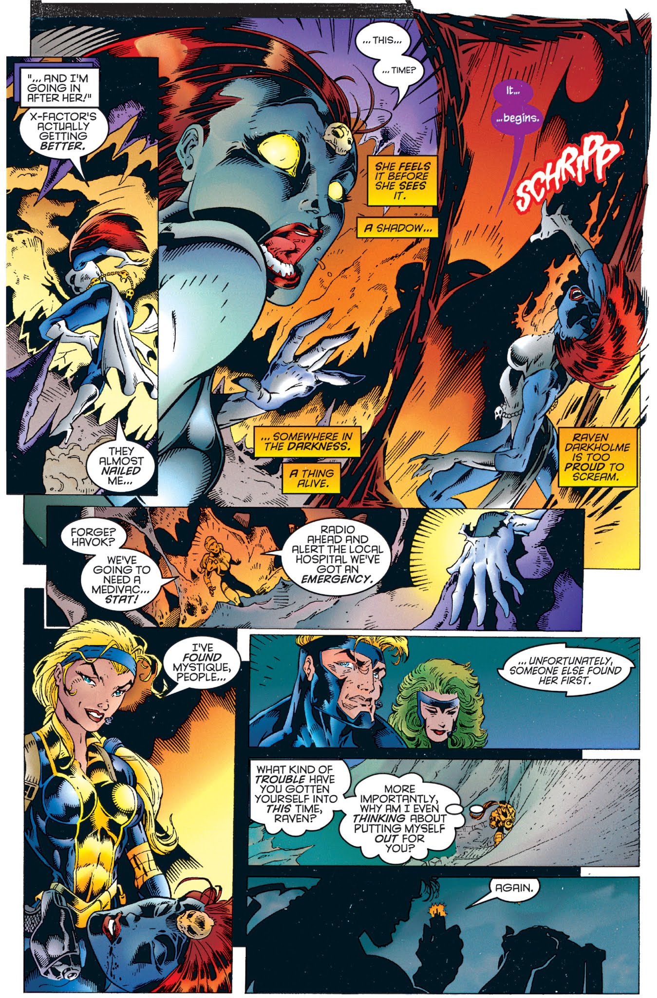 Read online X-Men: The Road to Onslaught comic -  Issue # TPB 1 - 12