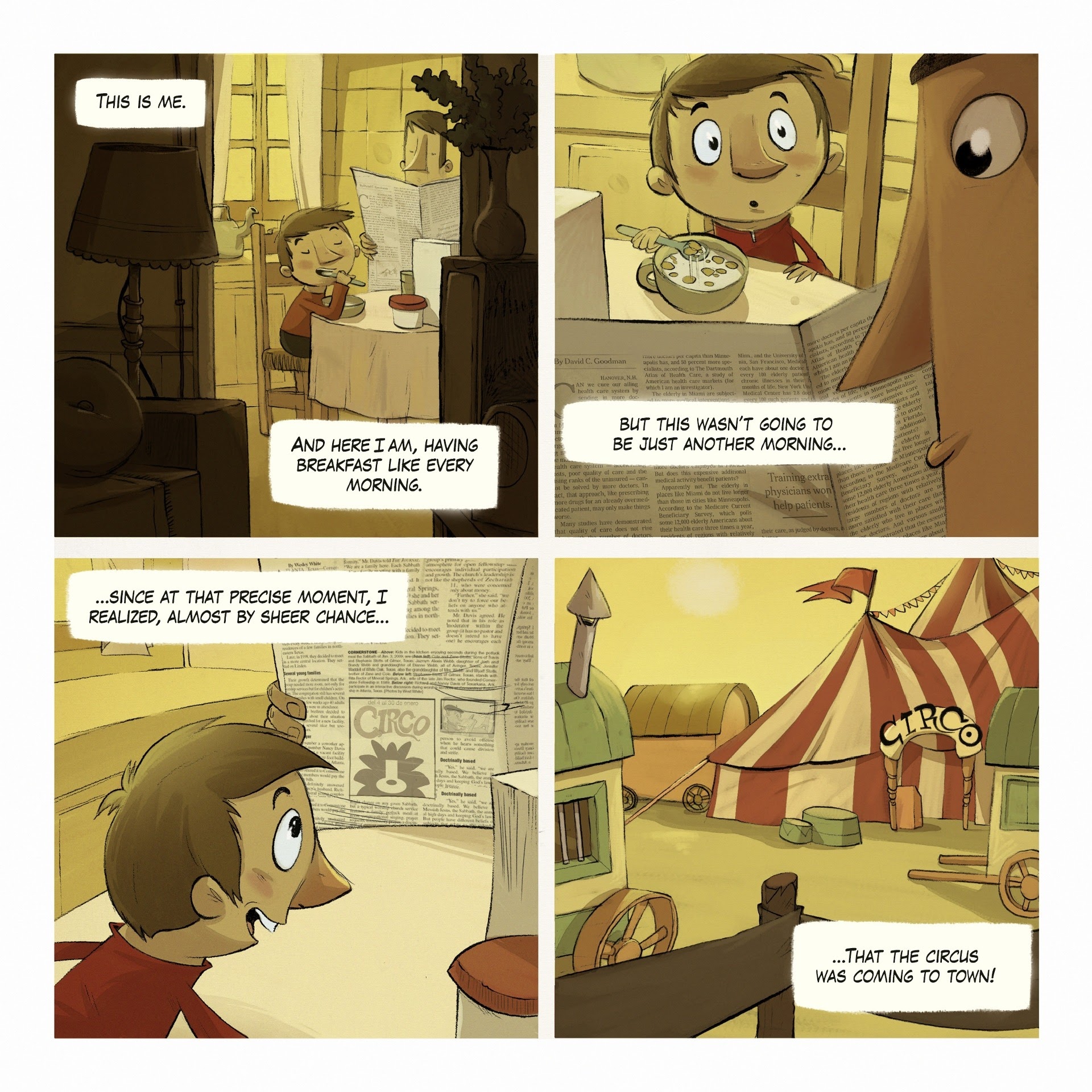 Read online The Adventures of Fede and Tomato comic -  Issue #1 - 5