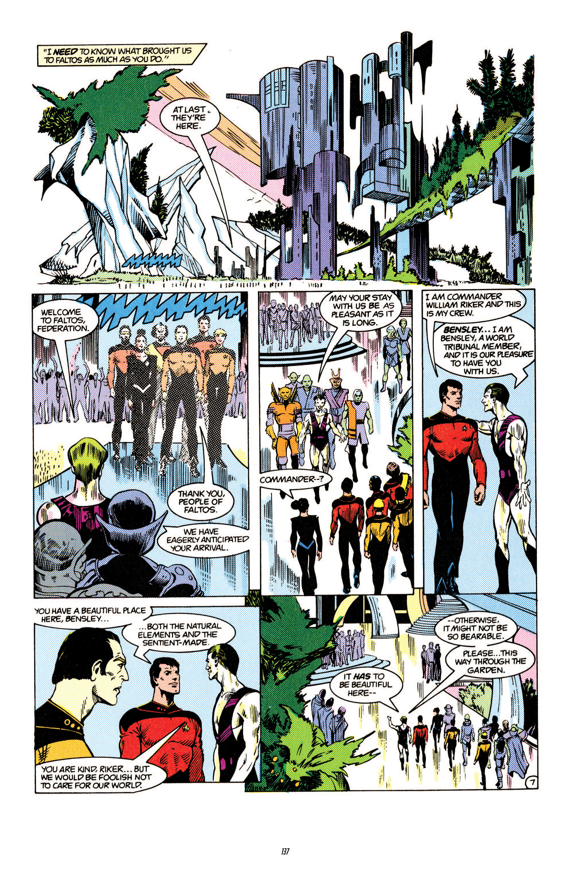 Read online Star Trek Classics comic -  Issue #4 - 136