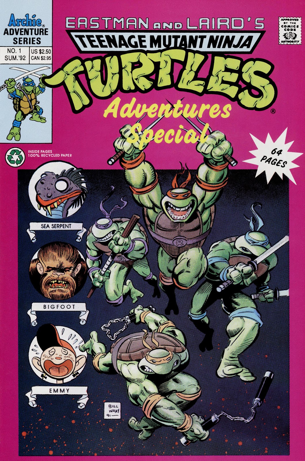 Teenage Mutant Ninja Turtles Adventures (1989) issue Special 1 - Page 1